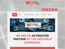Tablet Screenshot of cpni-inc.com